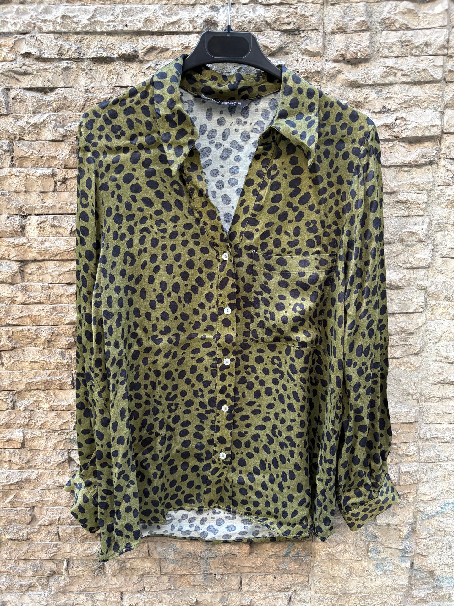 ZARA. Coral beaded jacket. TS