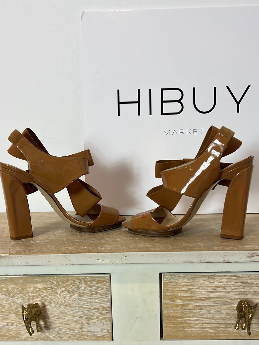 DEL POZO. Sandalias lazada marrón T.40 (Tara)