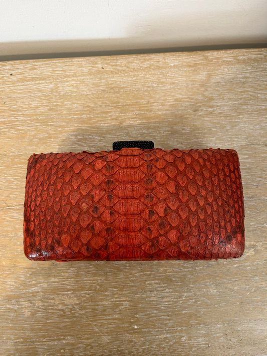 BECARA. Bolso de mano piel