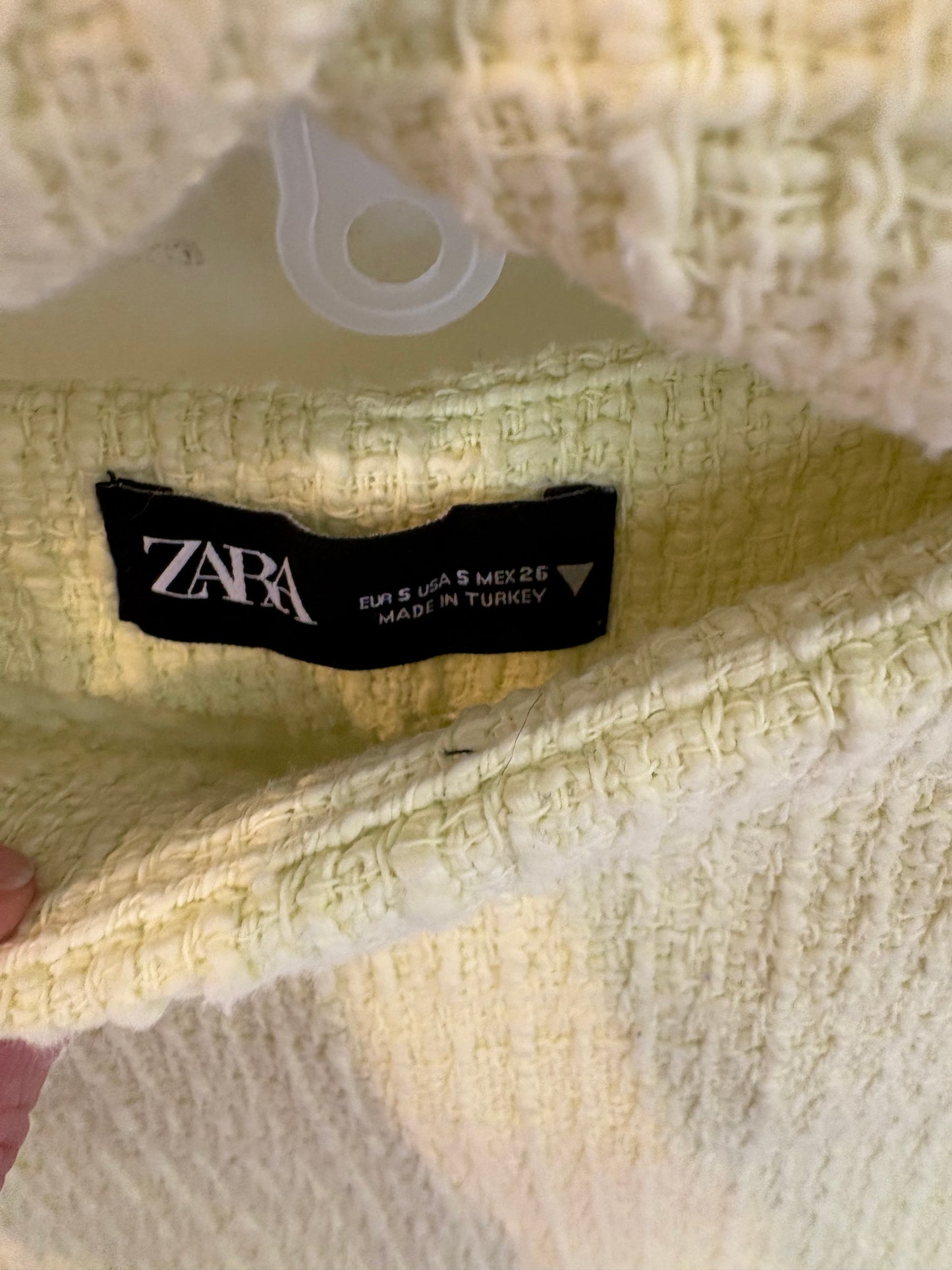 ZARA. Conjunto tweed lima