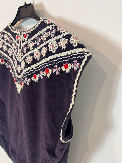 ISABEL MARANT. Top terciopelo bordado  Tu(s/m)
