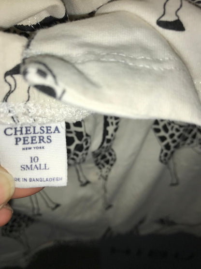 CHELSEA PEERS. Conjunto estampado cebras algodón
