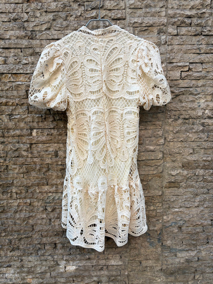 ZARA. Beige flowing blouse. Size M