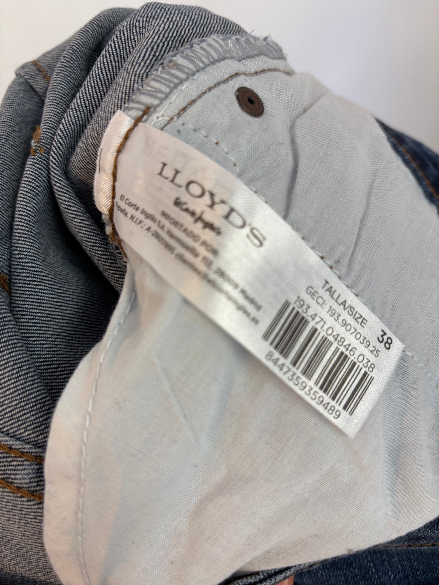 LLOYD´S. Denim pata ancha