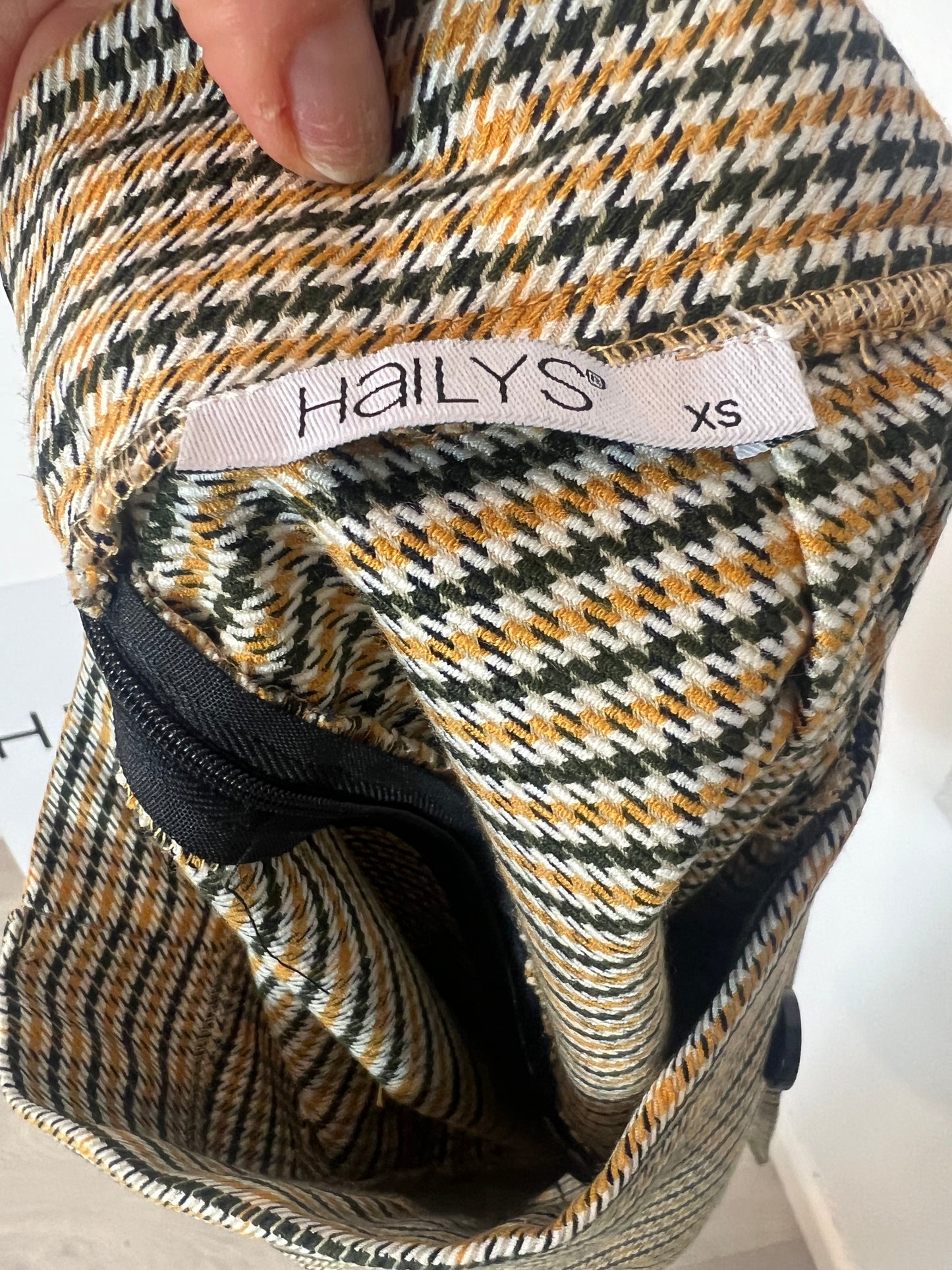 HAILYS. Falda pata de gallo. T XS