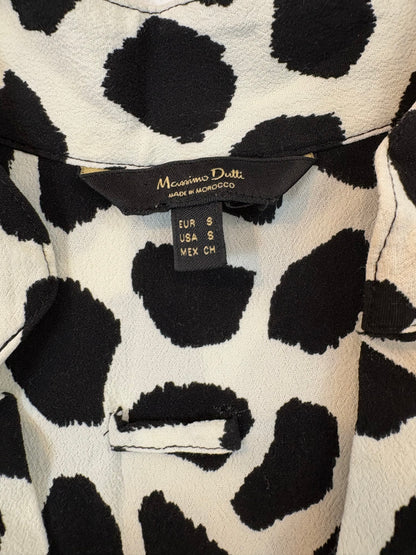 MASSIMO DUTTI. Midi dress with pockets. TS