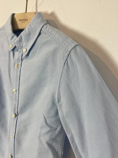 GOCCO. Camisa azul algodón. T 5-6 años