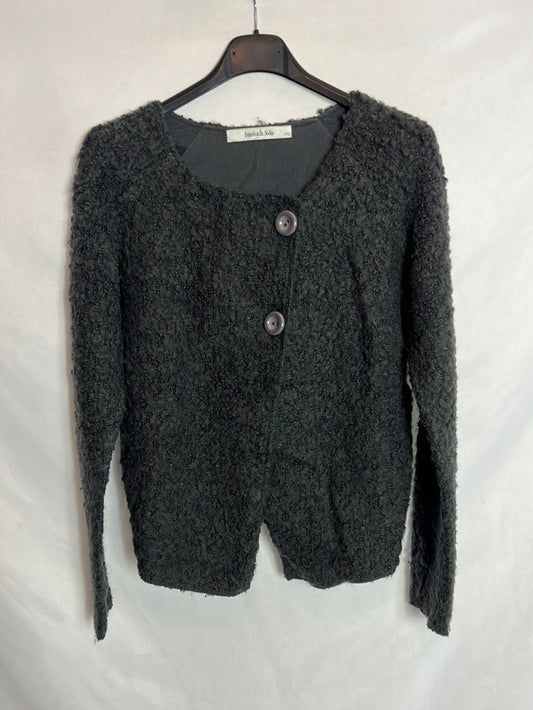 BIMBA Y LOLA. Textured gray jacket T.xs