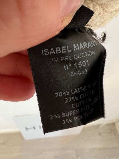 ISABEL MARANT. Jersey beige lana estrella. T 38