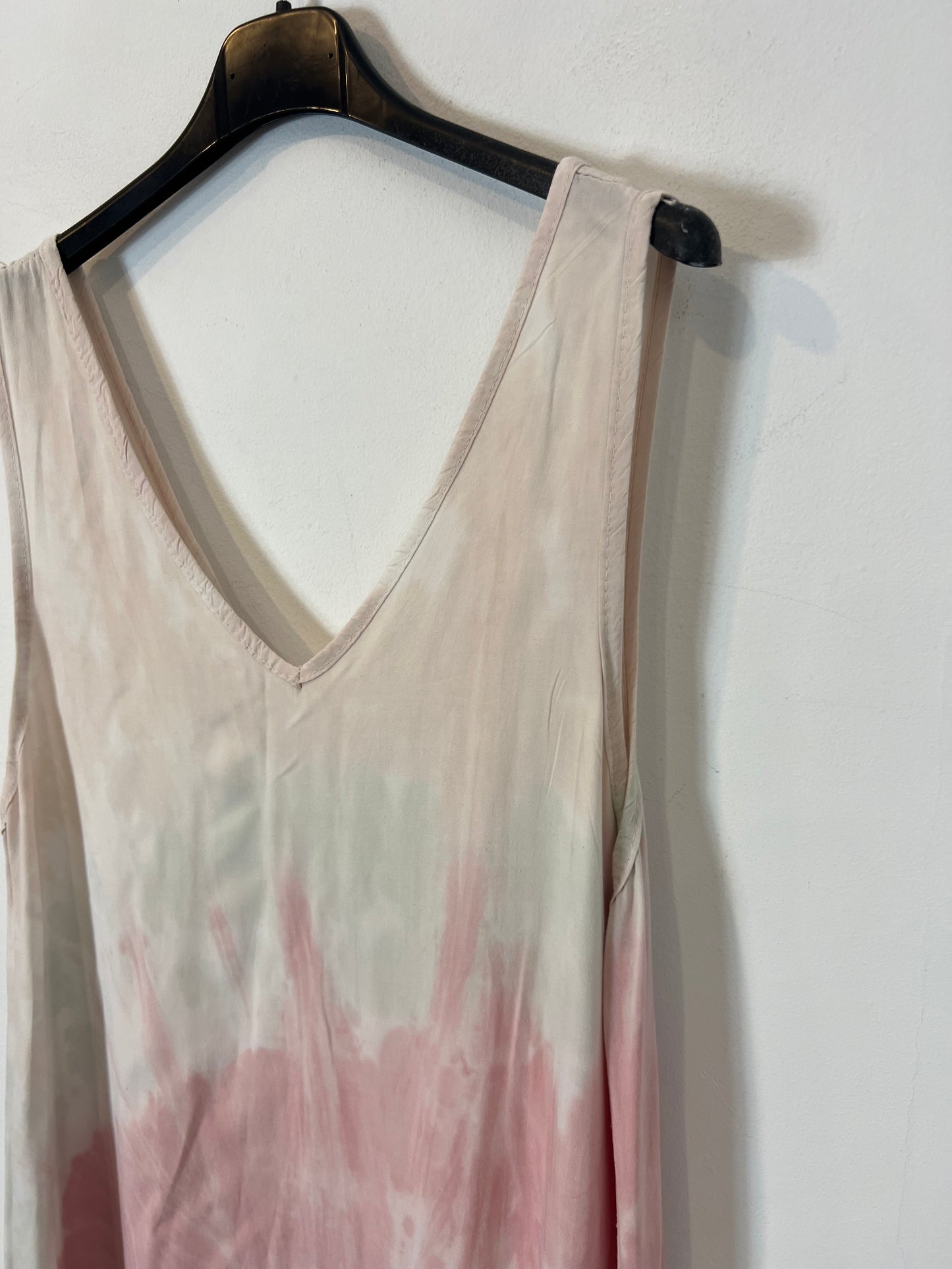 OTRAS. Vestido largo fluido tie dye. T M/L