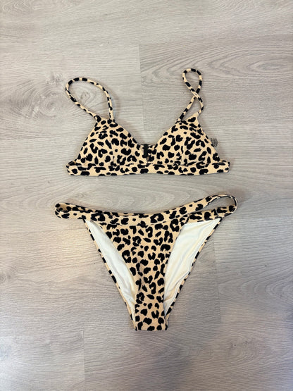 ROBIN. Bikini animal print textura