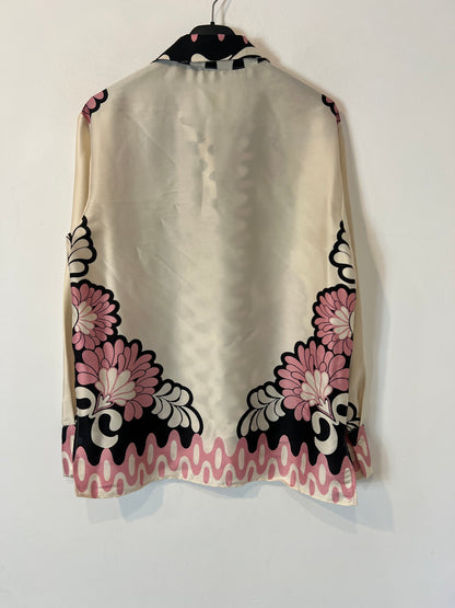 ZARA. Conjunto estampado flores T.xs