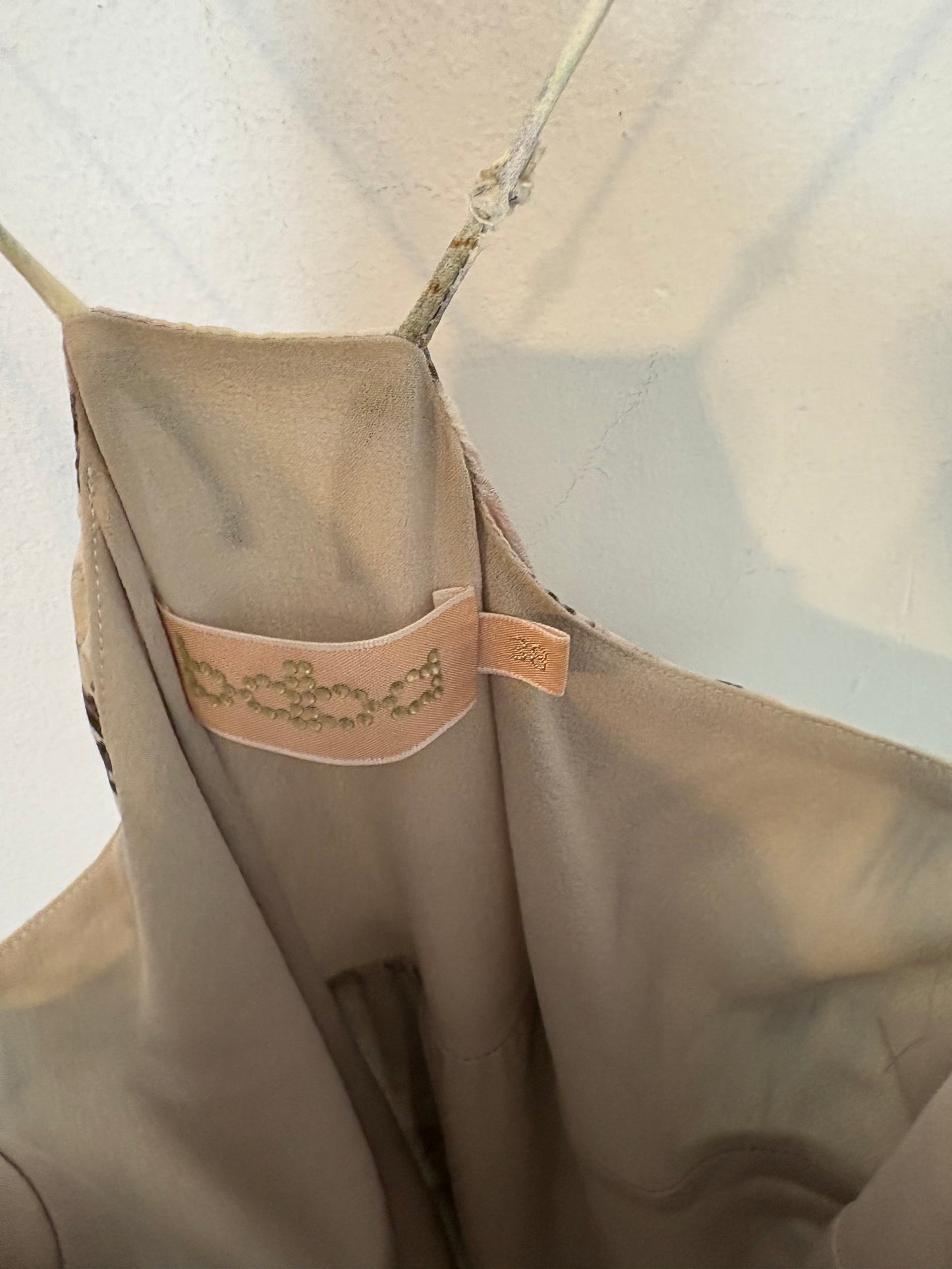 BDBA. Vestido largo fluido estampado. T 38