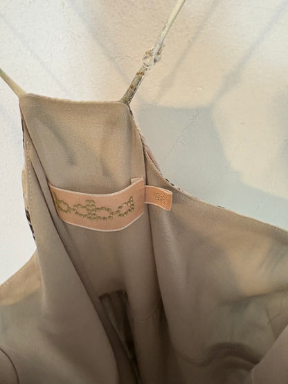 BDBA. Vestido largo fluido estampado. T 38