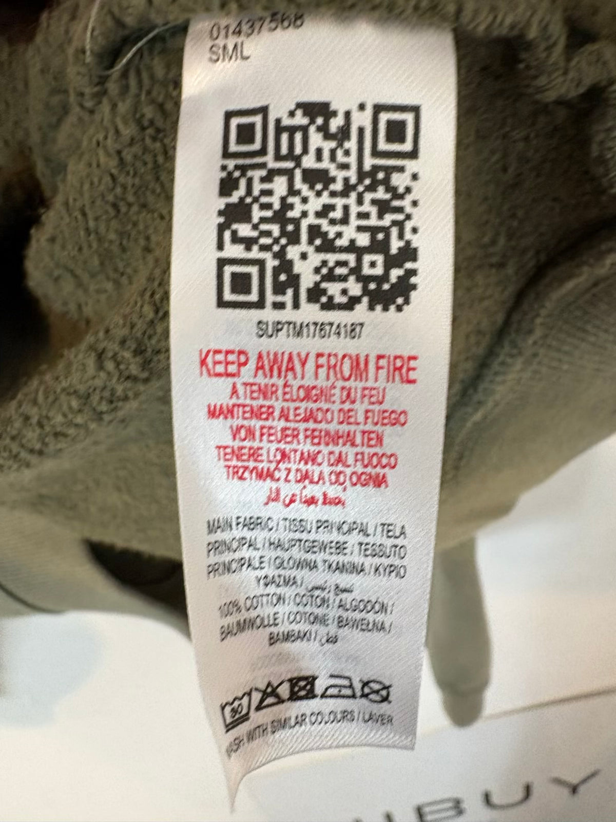 SUPPLY&DEMAND. Sudadera verde capucha