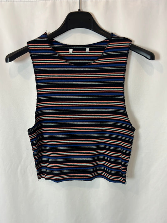 OTHERS. Striped crop top, TS
