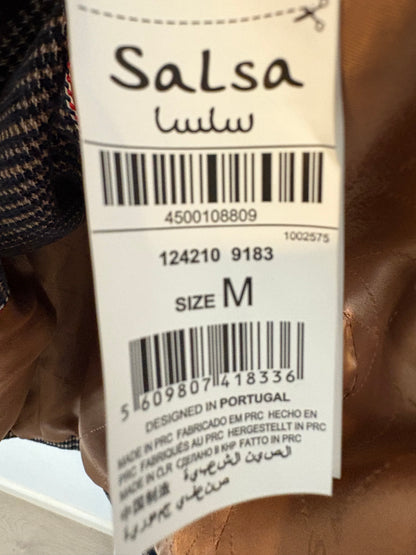 SALSA. Blazer cruzada jaspeada