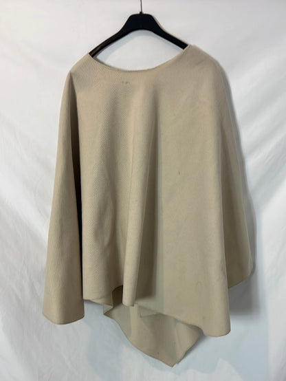BY AZALEA. Poncho de palo beige  TU(m/l)