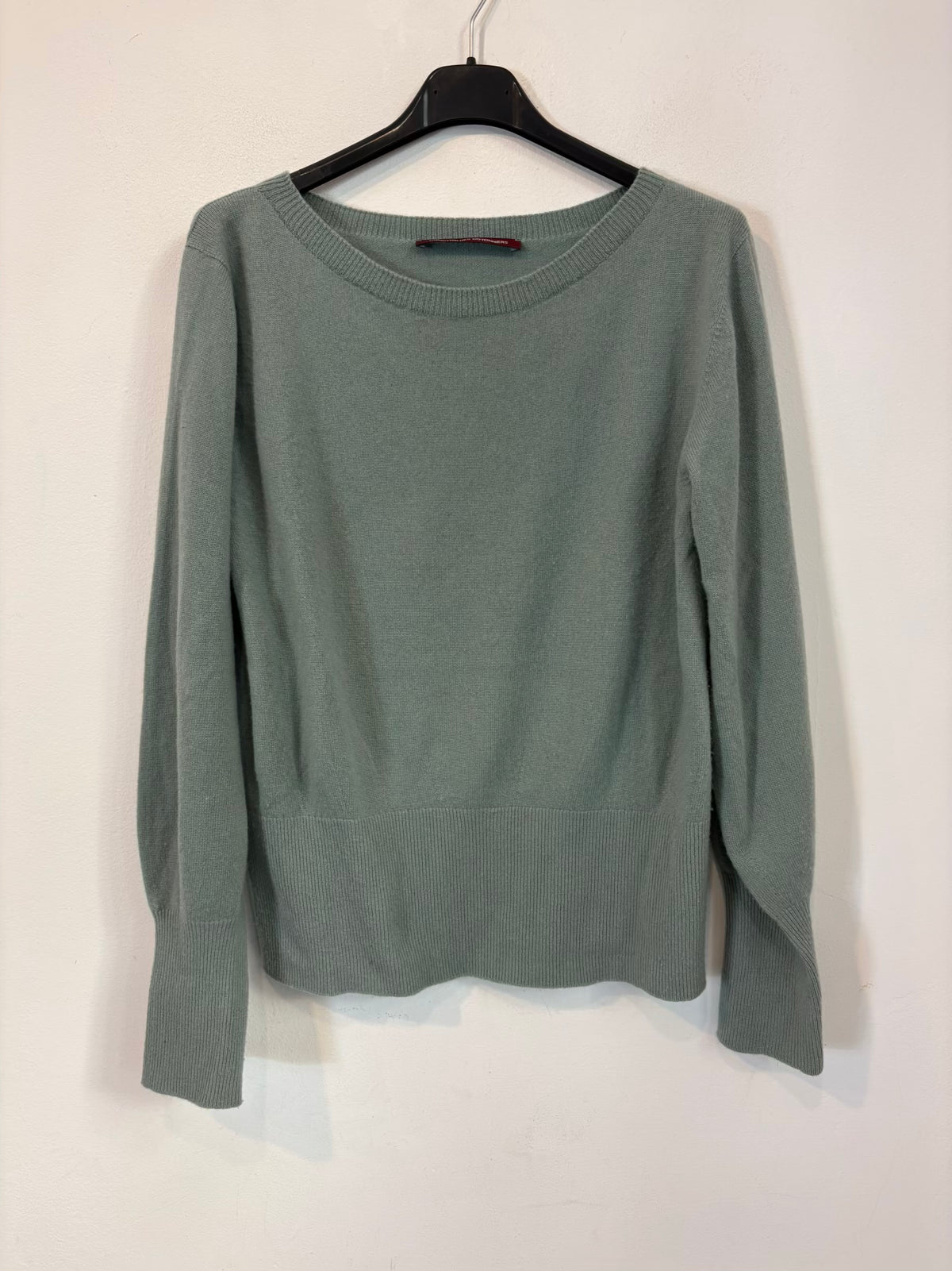 COMPTOIR DES COTONNIERS. Jersey verde agua cashmere