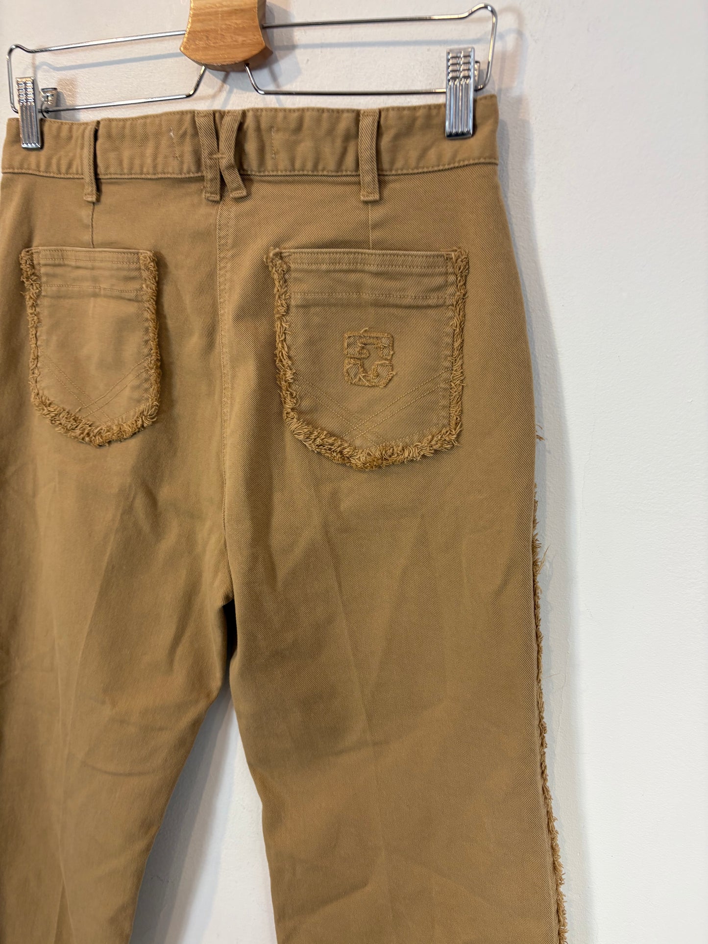 GERARD FAREL. Denim beige flecos