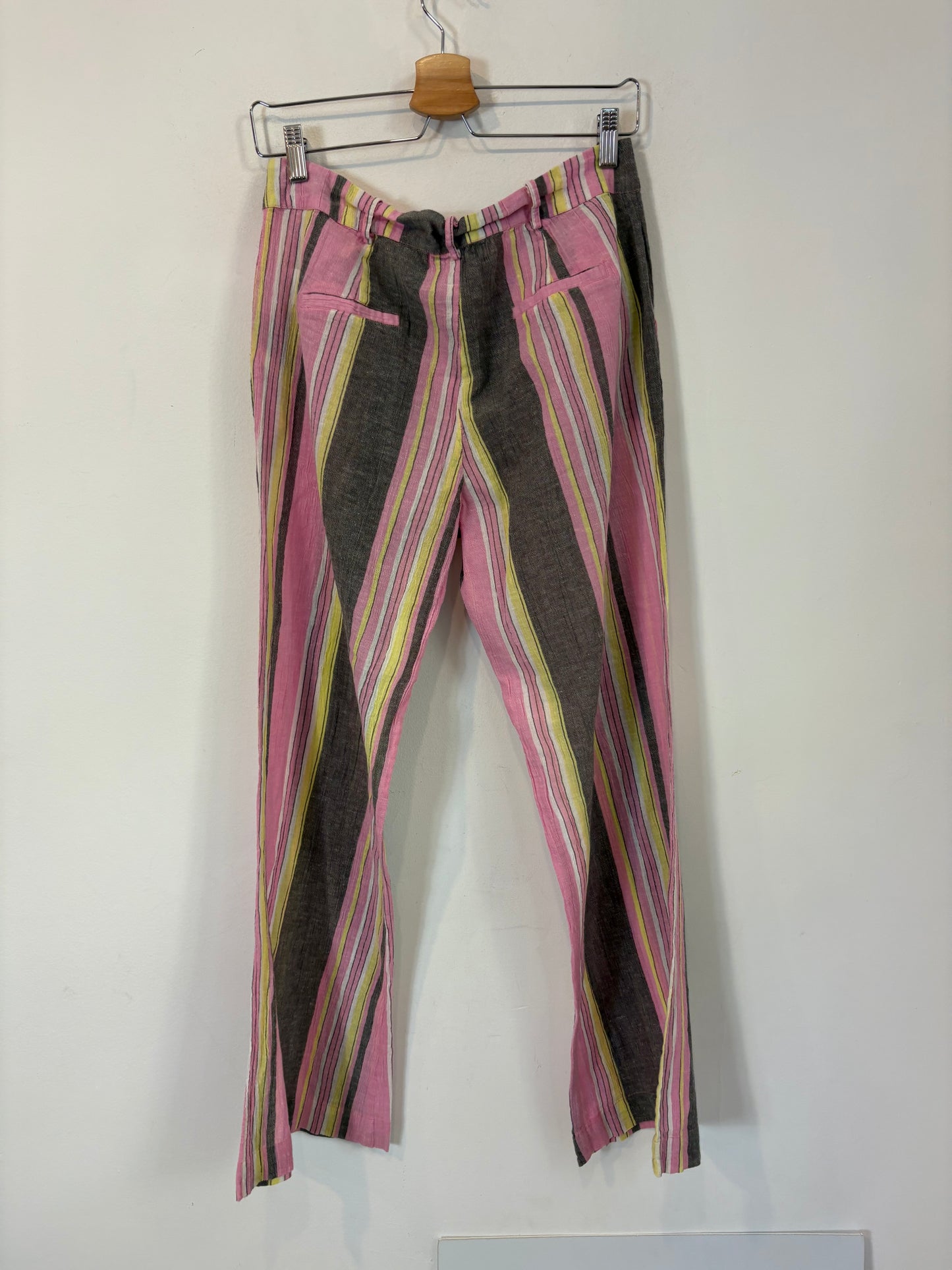 GIMAGUAS. Pantalón algodón rayas