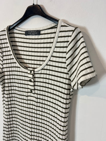 PRIMARK. Vestido largo rayas. T M