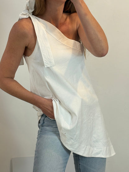 COS.Blusa asimétrica T.S