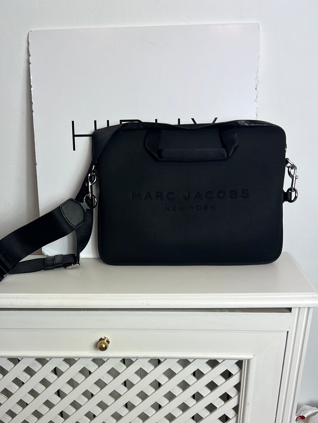 MARC JACOBS. Bolso/funda portátil negro