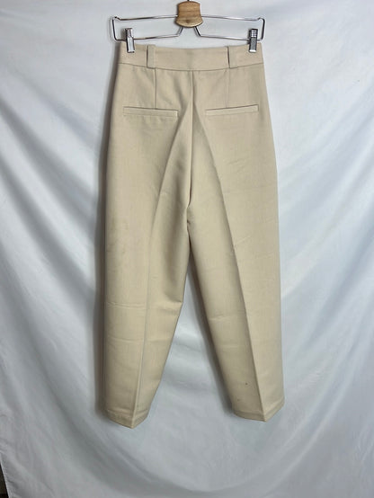 &amp; OTHER STORIES. Wide-leg beige trousers. Size 36