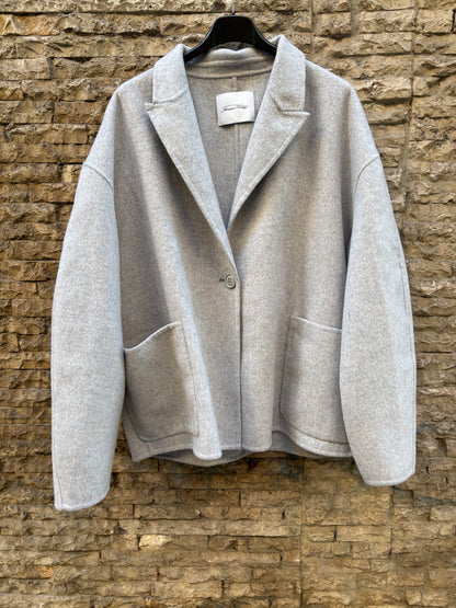 AMERICAN VINTAGE. Chaqueta gris lana