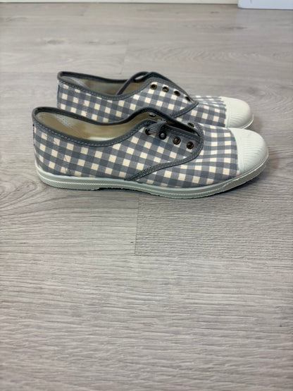 NATURAL WORLD. Zapatillas vichy eco friendly. T 38