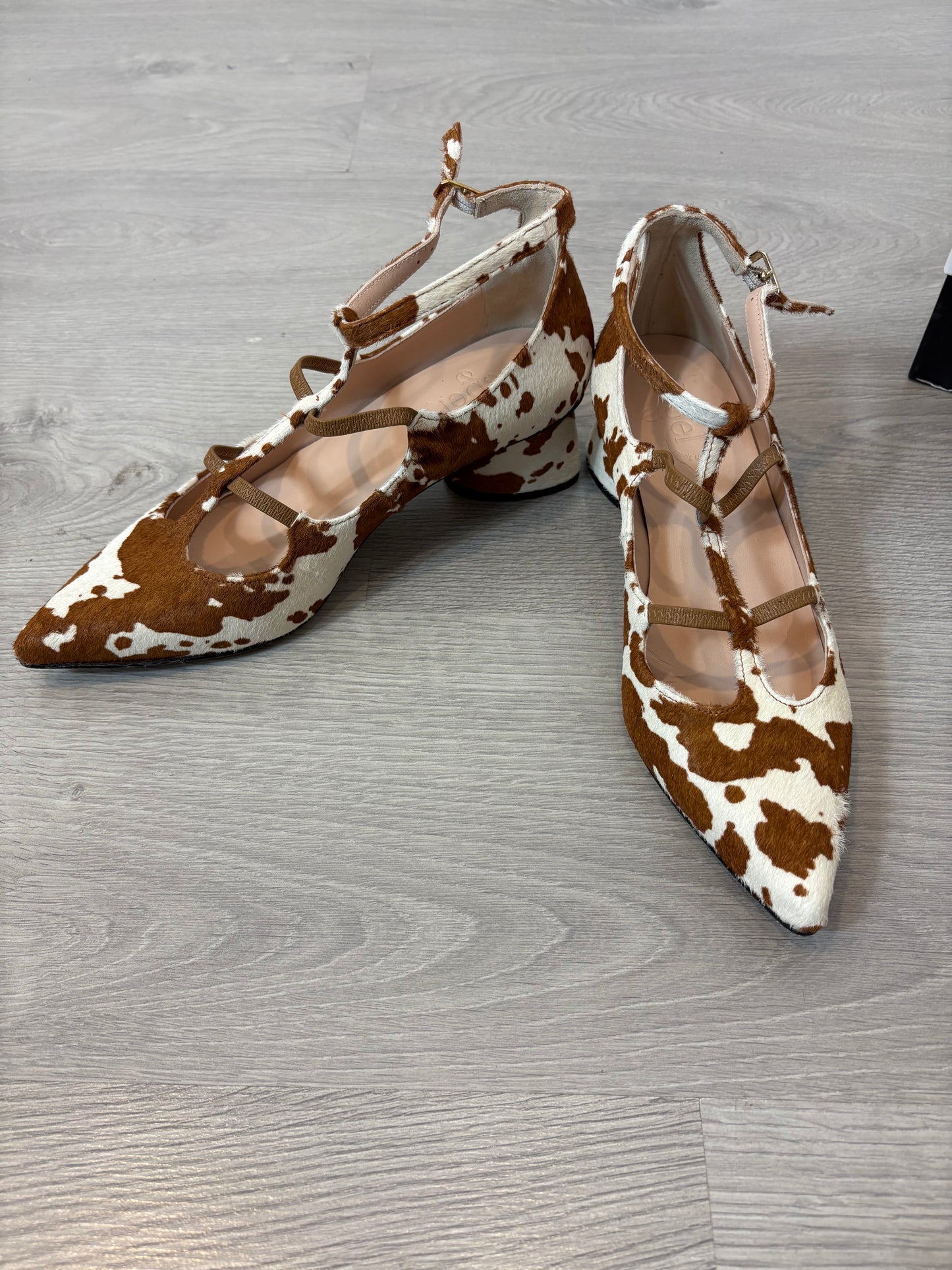 ZARA. Long brown dress TM