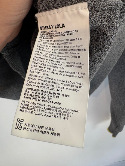 BIMBA Y LOLA. Mottled viscose sweater with thread detail. TS