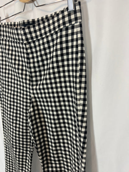 ZARA. Pantalón cuadros vichy. T M