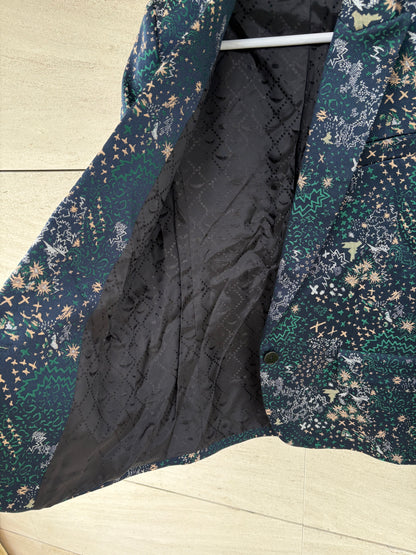 ZADIG & VOLTAIRE. Blazer azul bordados