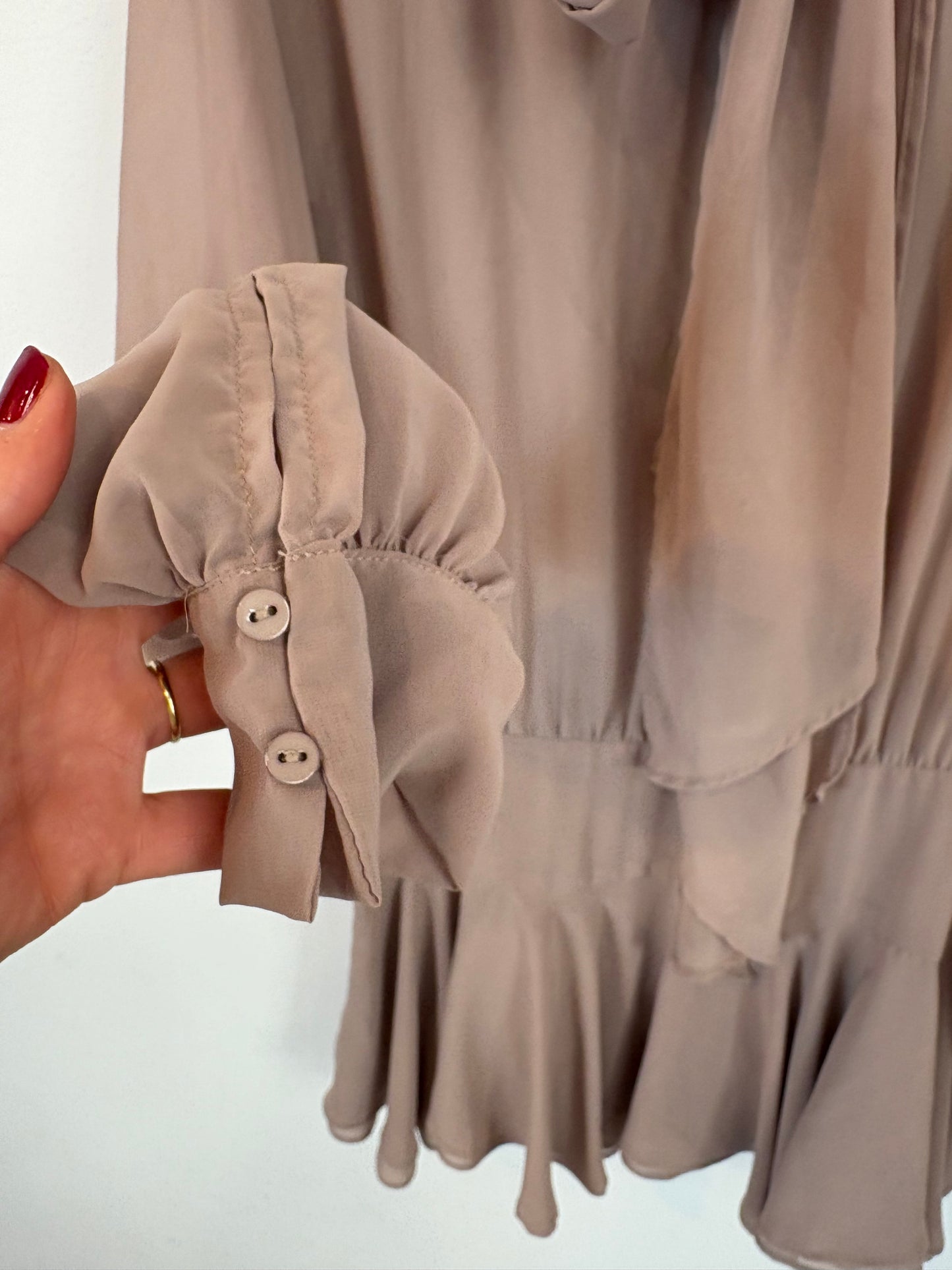 ODYSSEY. Brown swimsuit. TS