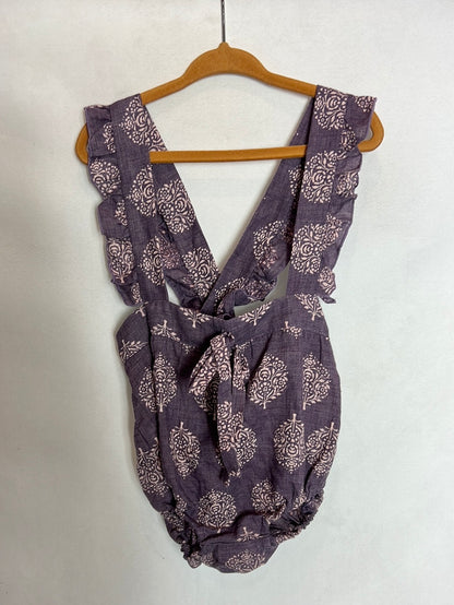 MINÉ. Ranita morada tirantes. T 4 años