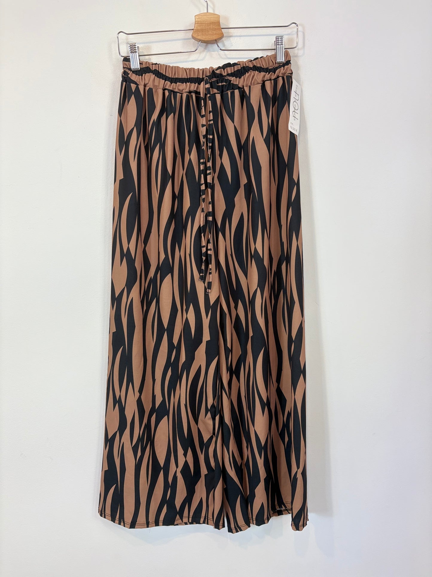 OTHERS. Two-tone printed trousers. TS/M