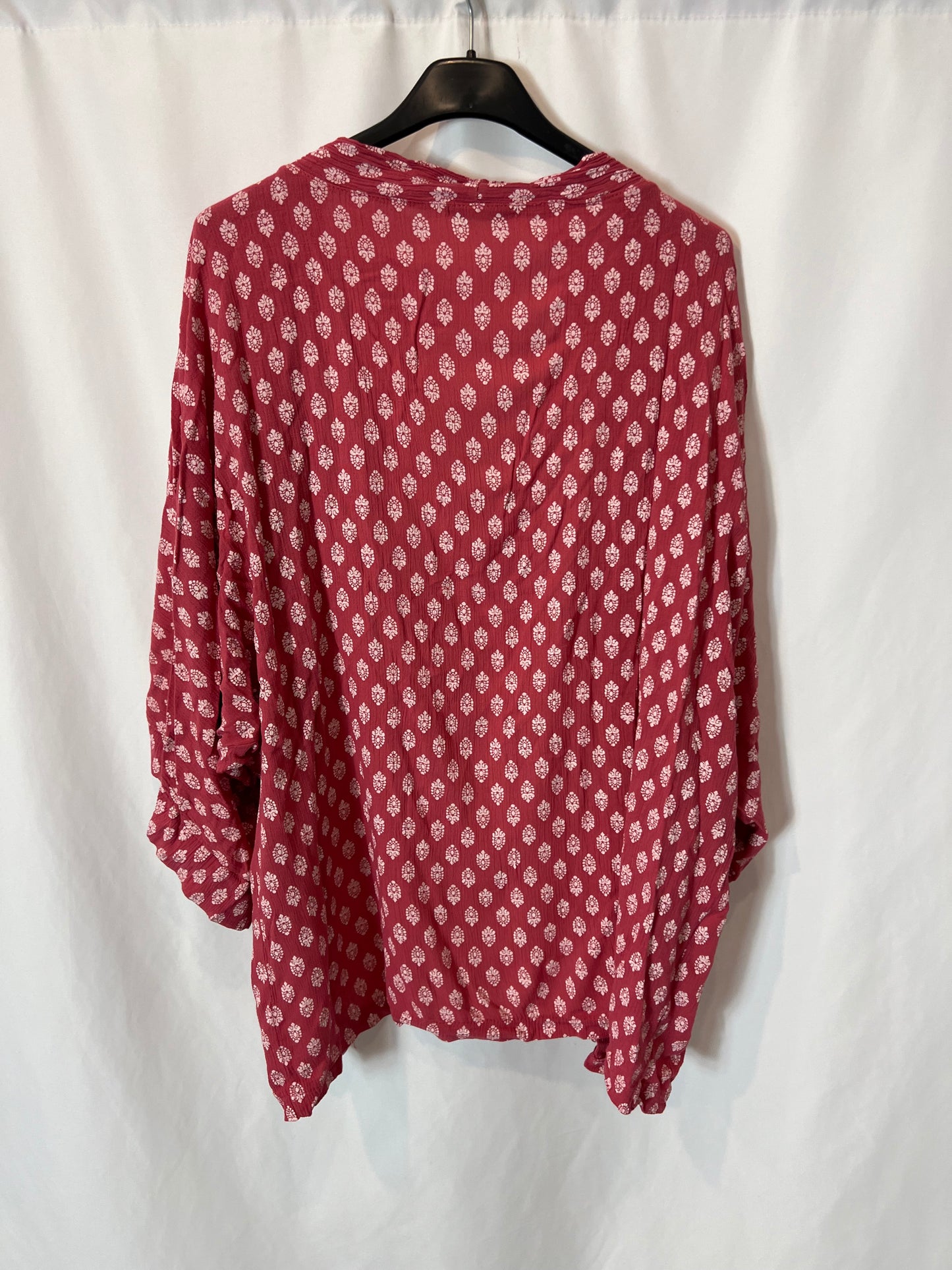 THE CLOSET. Kimono rosa estampado  T(s/m)