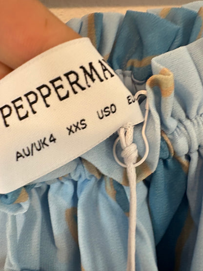 PEPPERMAYO. Falda larga estampado retro vuelo. T S