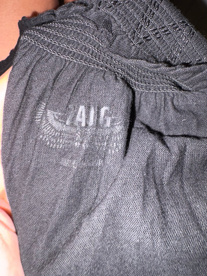 ZADIG&VOLTAIRE. Falda negra larga detalle