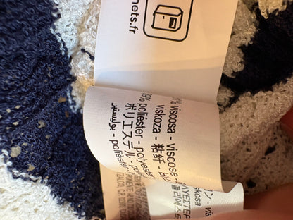 ZARA. Top punto rayas calado. T S