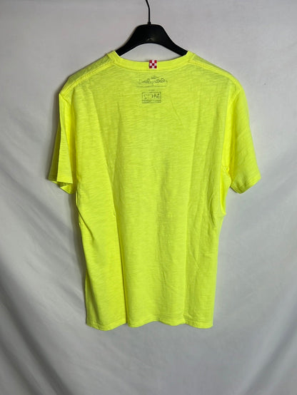 THE ROLLING STONES. Fluorescent logo T-shirt. TM