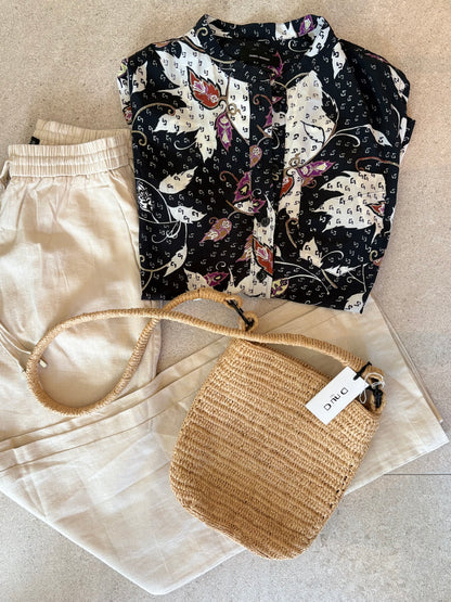 DnuA. Bolso rafia asa larga