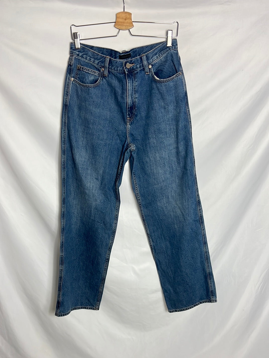 UNIQLO. Denim pata ancha. T 38