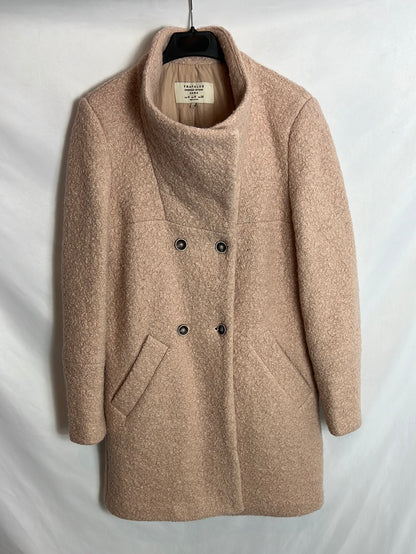 Abrigo rosa rizo – Hibuy market - Main Image