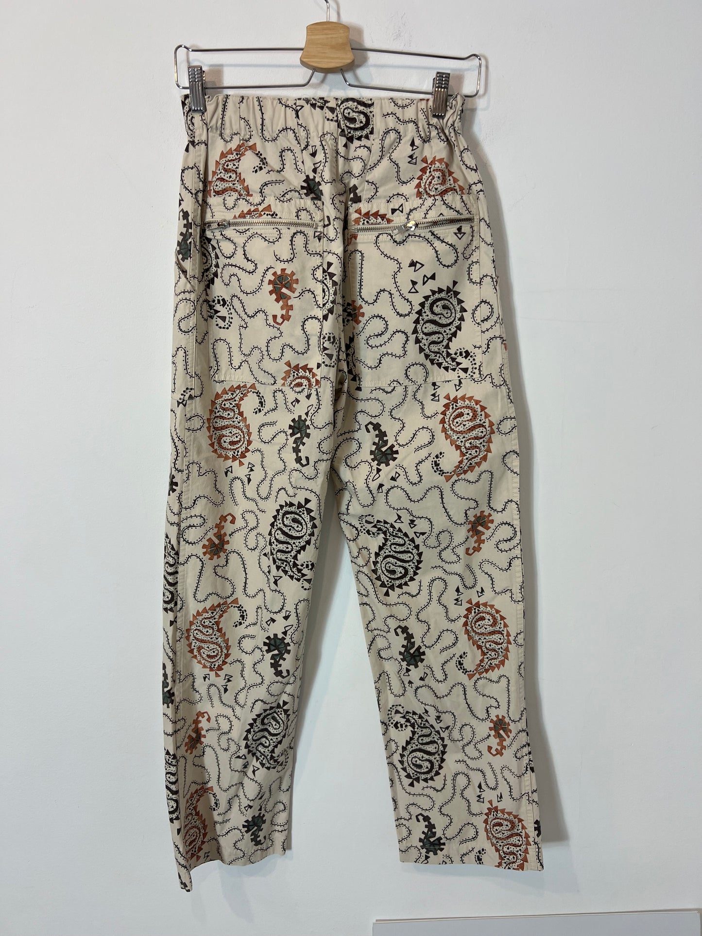 ISABEL MARANT. Printed cargo pants size 34