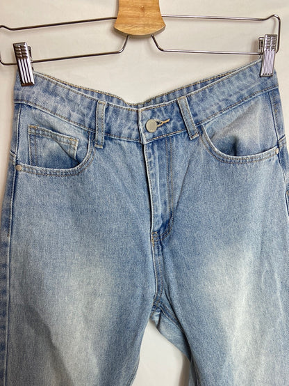 VALENTINA. Straight-leg denim trousers TU (S)