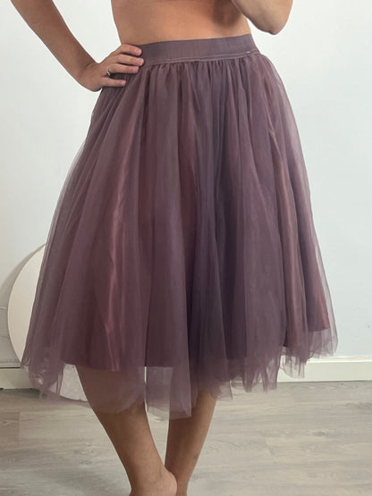 FLOWER BY CHARM'S. Pink tull skirt Tu(34)