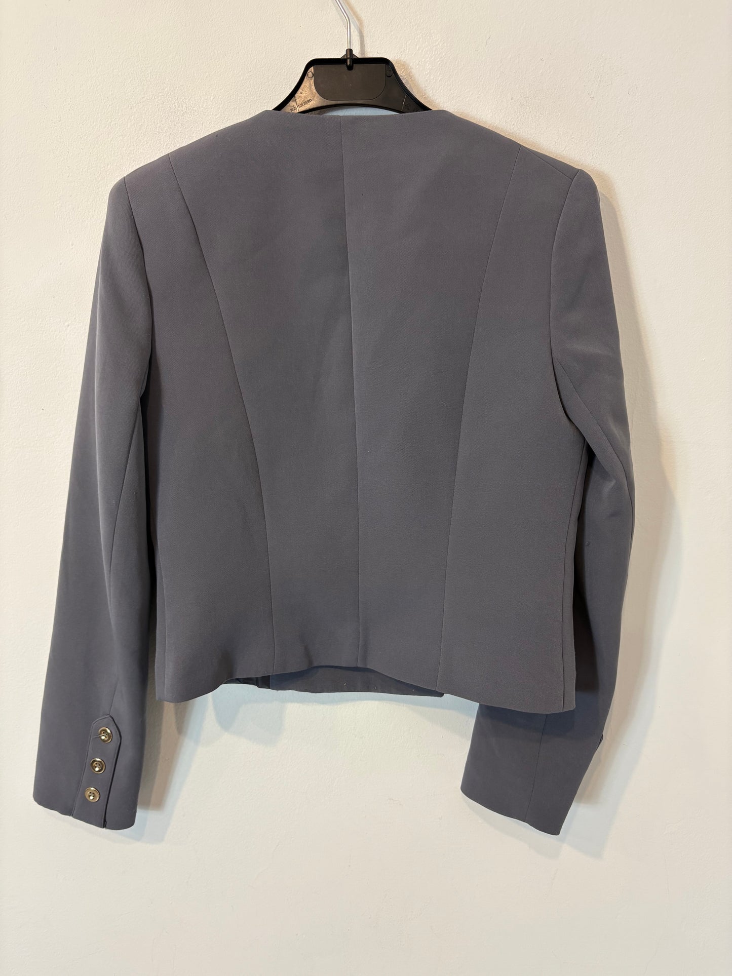 BIMANI. Chaqueta gris botones dorados